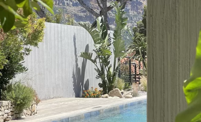 Création d'un jardin zen et pose de gazon kikuyu et à Cassis, Aubagne, Les Jardins de Tim