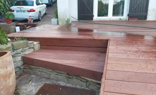 Création de terrasse en bois, Aubagne, Les Jardins de Tim