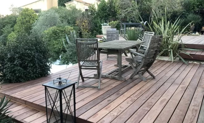 Création de terrasse en bois, Aubagne, Les Jardins de Tim