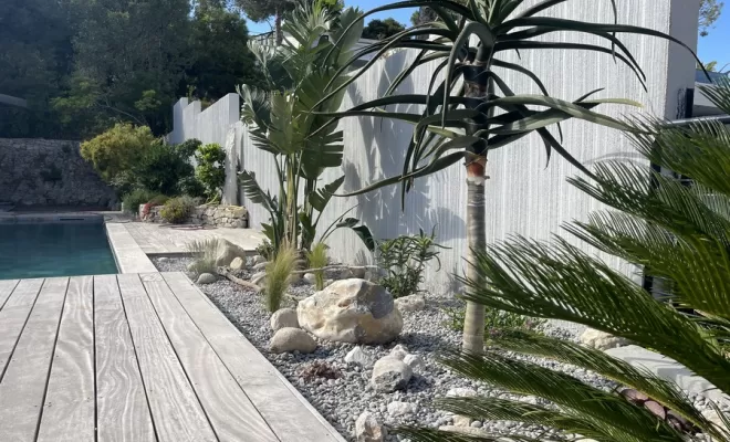 Création de terrasse en bois, Aubagne, Les Jardins de Tim